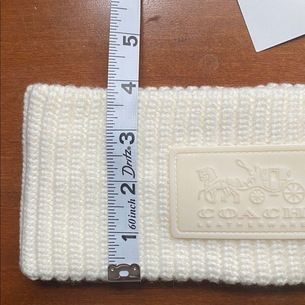 SOLD Coach Winter Headband - Picture 5 of 5